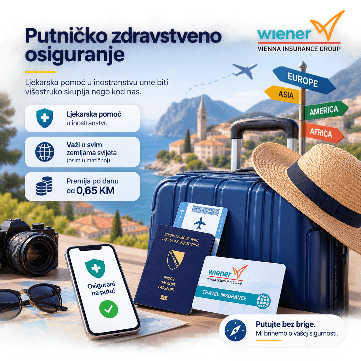 Putničko zdravstveno osiguranje - Nova Vizija