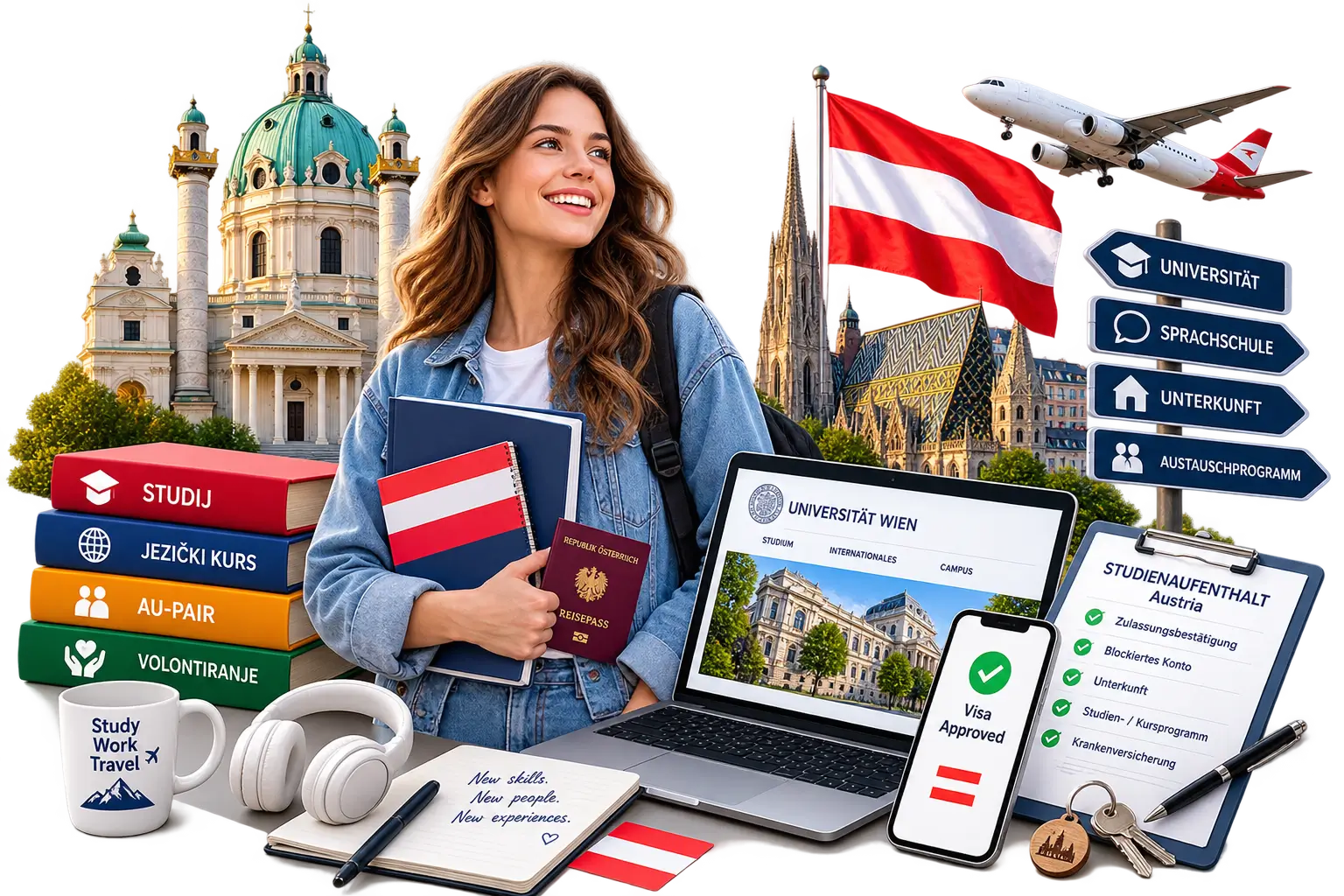 Studiranje u Njemačkoj — jezički kurs, Au-Pair i FSJ